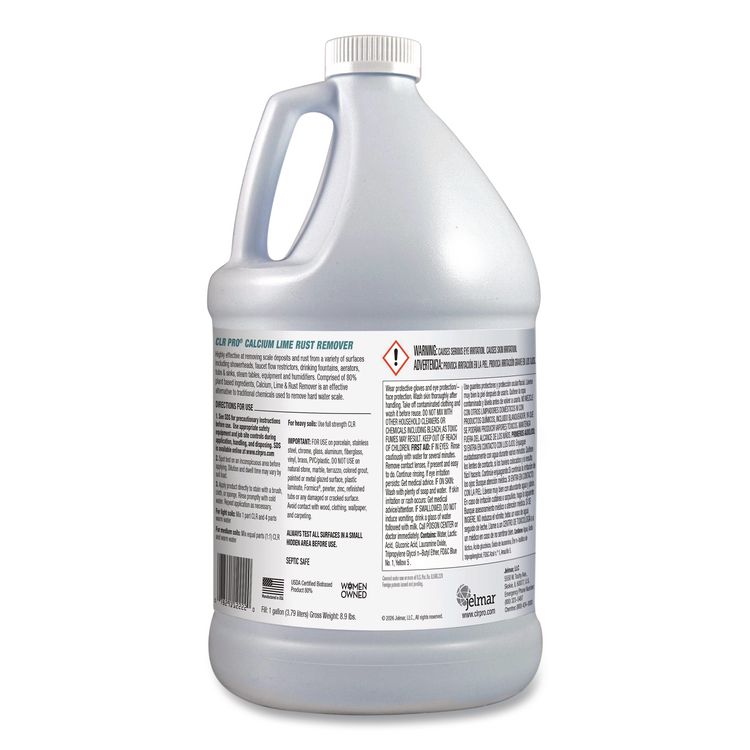 Calcium, Lime and Rust Remover, 1 gal Bottle, 4/Carton