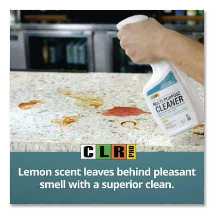 Multi-Purpose Cleaner, Lemon Scent, 32 oz Bottle, 6/Carton