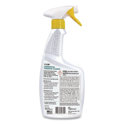 Commercial Probiotic Cleaner, Lemon Scent, 32 oz Spray Bottle, 6/Carton
