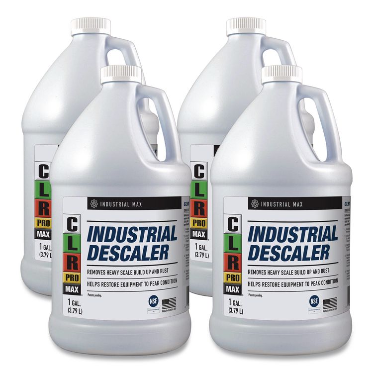 MAX Industrial Descaler, 1 gal Jug, 4/Carton