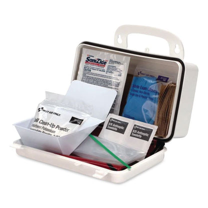 BBP Spill Cleanup Kit, 7.5 x 4.5 x 2.75, White