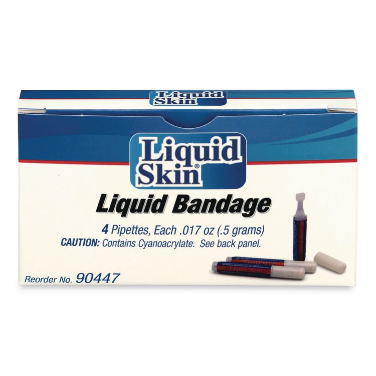 Refill for SmartCompliance General Business Cabinet, Liquid Skin Bandages, 4 Pieces