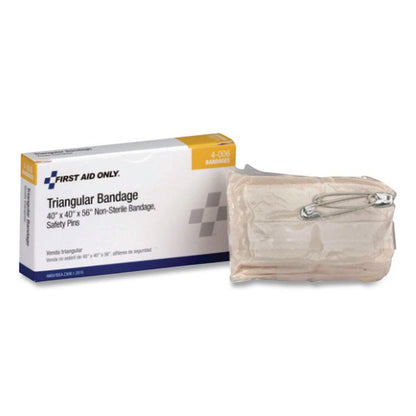 First-Aid Refill Sling/Tourniquet Triangular Bandages, 40 x 40 x 56, 10/Pack