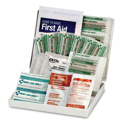 All-Purpose First Aid Kit, 21 Pieces, Plastic Case