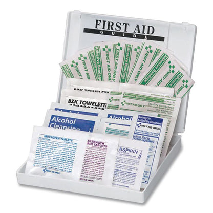 All-Purpose First Aid Kit, 34 Pieces, Plastic Case