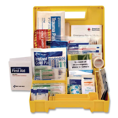 Essentials First Aid Kit, 138 Pieces, Plastic Case
