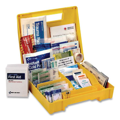 Essentials First Aid Kit, 138 Pieces, Plastic Case
