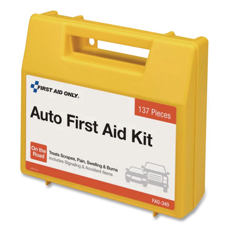Essentials First Aid Kit, 138 Pieces, Plastic Case