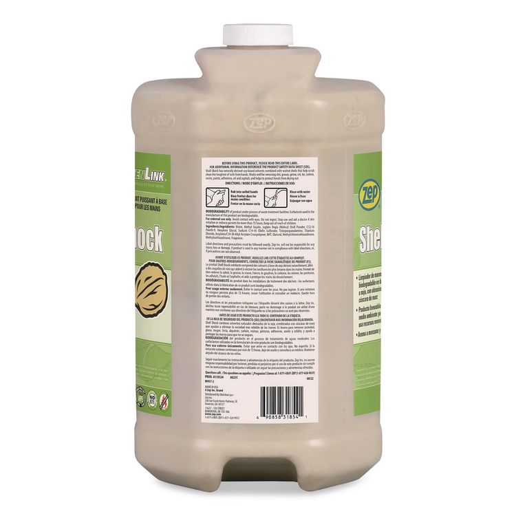 Shell Shock Heavy Duty Soy-Based Hand Cleaner, Cinnamon Scent, 1 gal