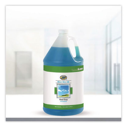 Blue Sky AB Antibacterial Foam Hand Soap Refill, Clean Open Air Scent, 1 gal, 4/Carton