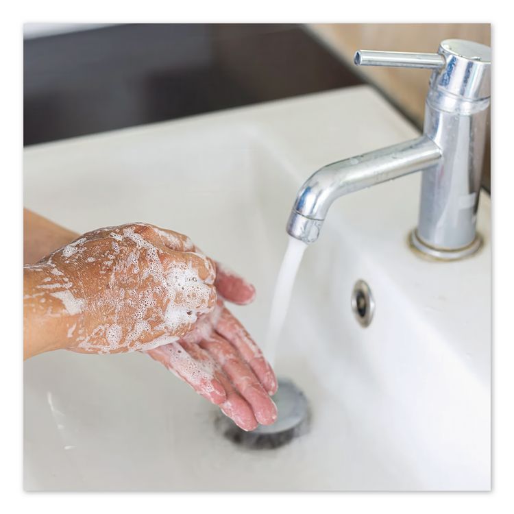 Blue Sky AB Antibacterial Foam Hand Soap Refill, Clean Open Air Scent, 1 gal, 4/Carton