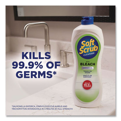 Antibacterial Surface Cleanser with Bleach, 24 oz Bottle, 8/Carton