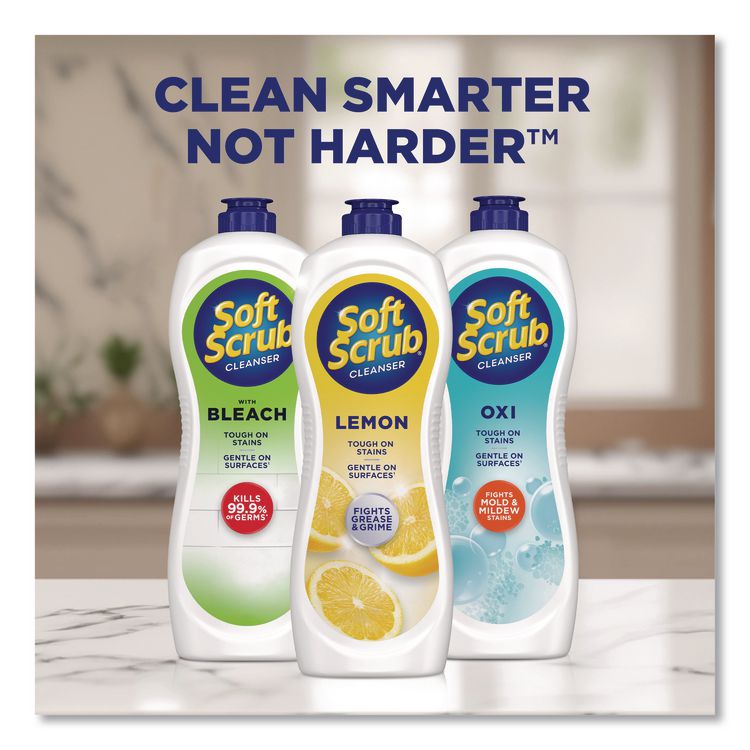 All Purpose Surface Cleanser, Lemon Scent, 24 oz Bottle, 8/Carton