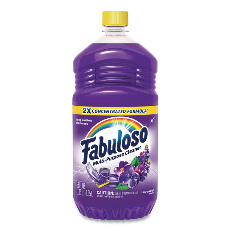 Multi-Use Cleaner, Lavender Scent, 56 oz. Bottle, 6/Carton