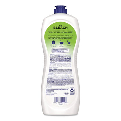 Antibacterial Surface Cleanser with Bleach, Commercial, 36 oz Bottle, 6/Carton