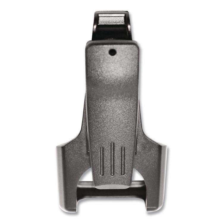 Belt Clip Holster, 1.5 x 0.5 x 2, Plastic, Black