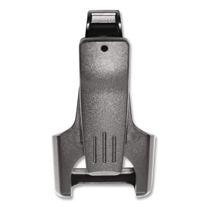 Belt Clip Holster, 1.5 x 0.5 x 2, Plastic, Black