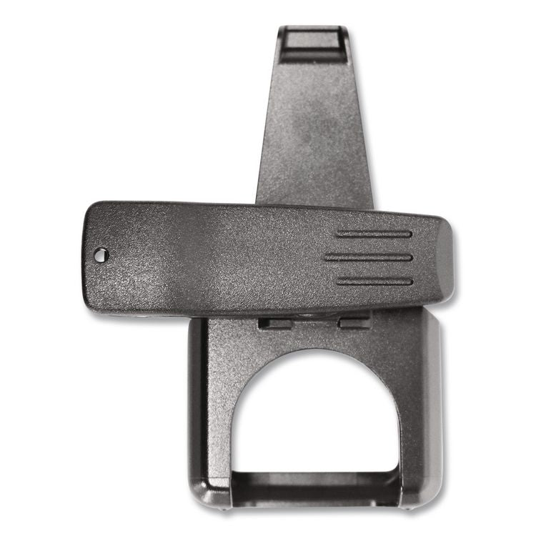Belt Clip Holster, 1.5 x 0.5 x 2, Plastic, Black