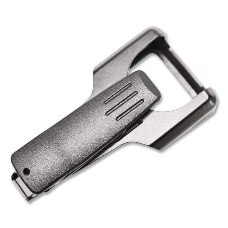 Belt Clip Holster, 1.5 x 0.5 x 2, Plastic, Black