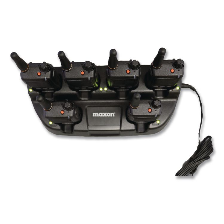 Six Unit Charging Station, Black