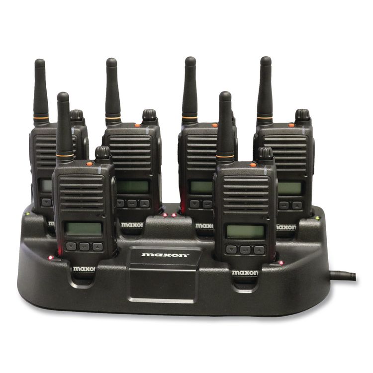 Six Unit Charging Station, Black
