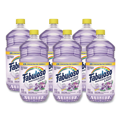 Multi-Use Cleaner, Light Lavender Scent, 56 oz Bottle, 6/Carton