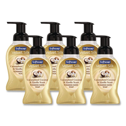 Velvet Silk Foaming Liquid Hand Soap, Coconut, 9 oz, 6/Carton