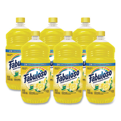 Multi-Use Cleaner, Refreshing Lemon Scent, 56 oz Bottle, 6/Carton