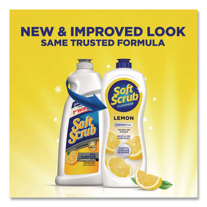 All Purpose Surface Cleanser, Commercial, Lemon Scent, 36 oz Bottle, 6/Carton