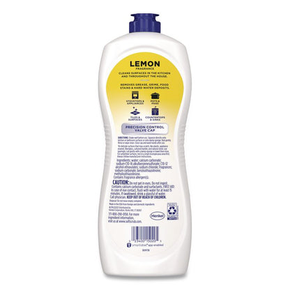 All Purpose Surface Cleanser, Commercial, Lemon Scent, 36 oz Bottle, 6/Carton