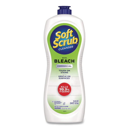 Antibacterial Surface Cleanser with Bleach, Commercial, 36 oz Bottle