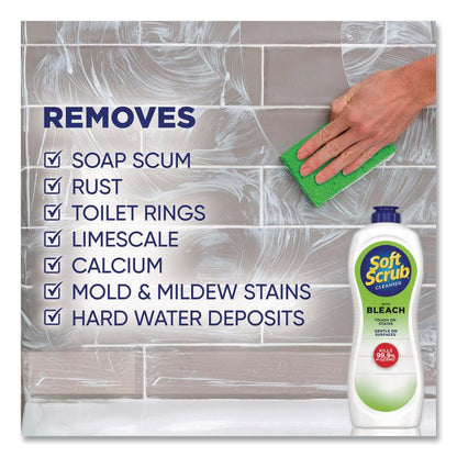 Antibacterial Surface Cleanser with Bleach, Commercial, 36 oz Bottle