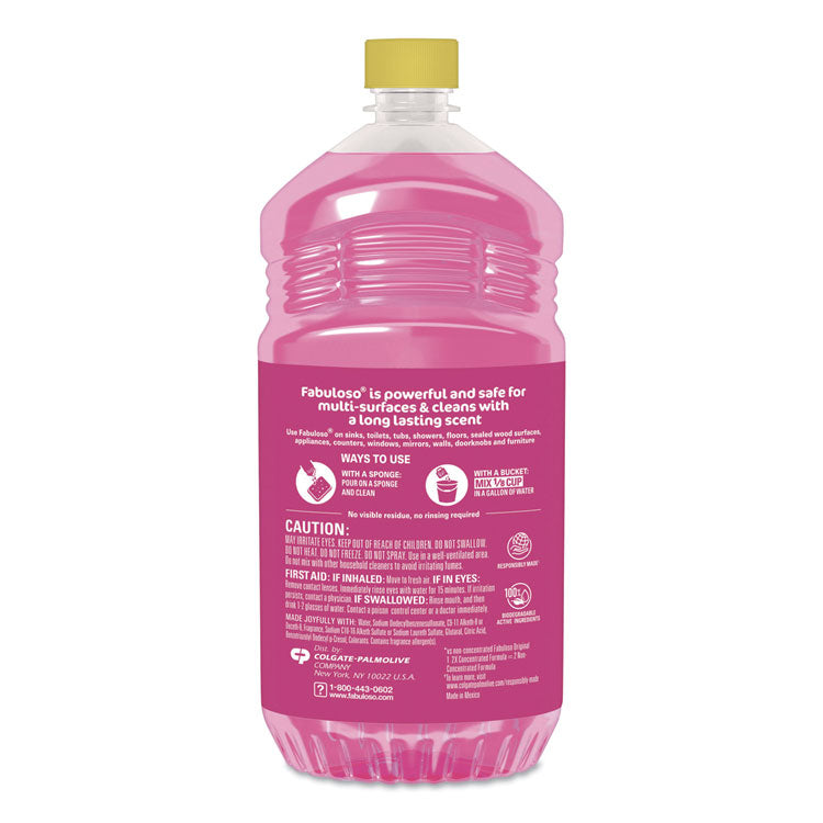 Multi-Use Cleaner, Watermelon Scent, 56 oz Bottle, 6/Carton