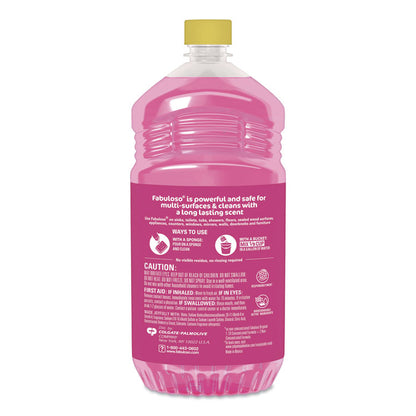 Multi-Use Cleaner, Watermelon Scent, 56 oz Bottle, 6/Carton