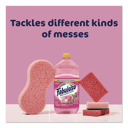 Multi-Use Cleaner, Watermelon Scent, 56 oz Bottle, 6/Carton