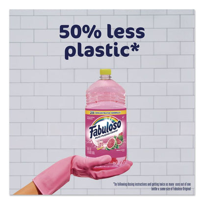 Multi-Use Cleaner, Watermelon Scent, 56 oz Bottle, 6/Carton