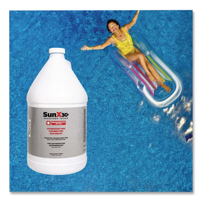 SunX30 Sunscreen Lotion, 1 gal
