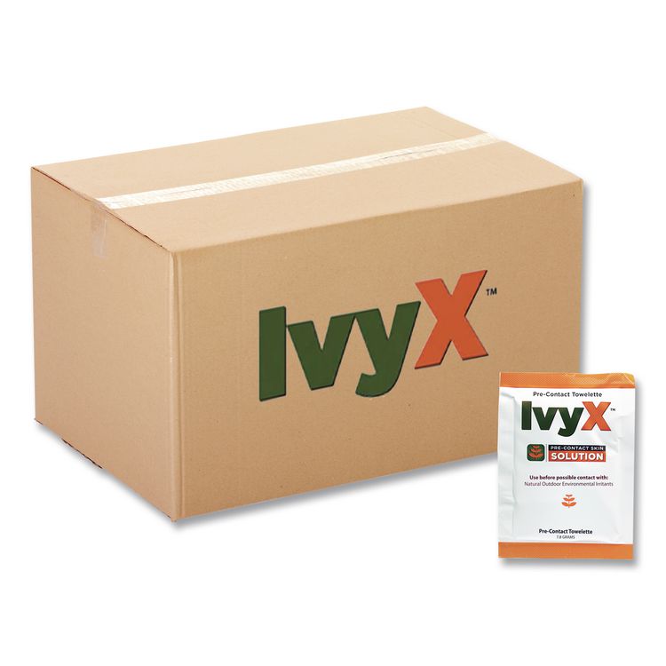 IvyX Pre-Contact Lotion Packets, 300/Box