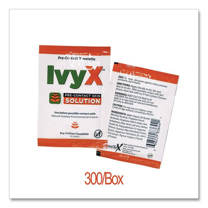 IvyX Pre-Contact Lotion Packets, 300/Box