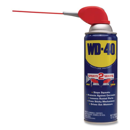Smart Straw Spray Lubricant, 12 oz Aerosol Can, 12/Carton