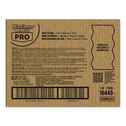 Magic Eraser Extra Durable, 4.6 x 2.4, 0.7" Thick, White, 30/Carton