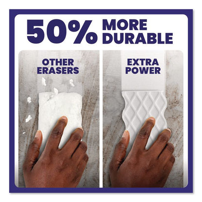 Magic Eraser Extra Durable, 4.6 x 2.4, 0.7" Thick, White, 30/Carton