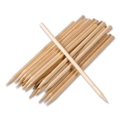 Wooden Skewers, 8.5", Natural, 1,000/Box, 5 Boxes/Carton