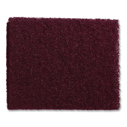 EcoPrep EPP Specialty Pads, 20 x 14, Maroon, 10/Carton