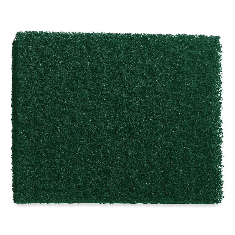 Scrubbing Pads, 14 x 20, Green, 5/Carton