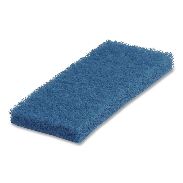 Octopus 102 Medium Duty Cleaning Pad, 5" x 9", Blue, 20/Carton