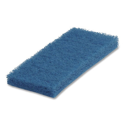 Octopus 102 Medium Duty Cleaning Pad, 5" x 9", Blue, 20/Carton
