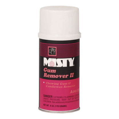 Gum Remover II, Unscented, 6 oz Aerosol Spray, 12/Carton