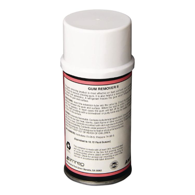 Gum Remover II, Unscented, 6 oz Aerosol Spray, 12/Carton