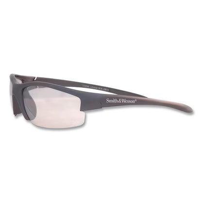 Equalizer Safety Eyewear, Gunmetal Half Frame, Clear Dual I/O Lens